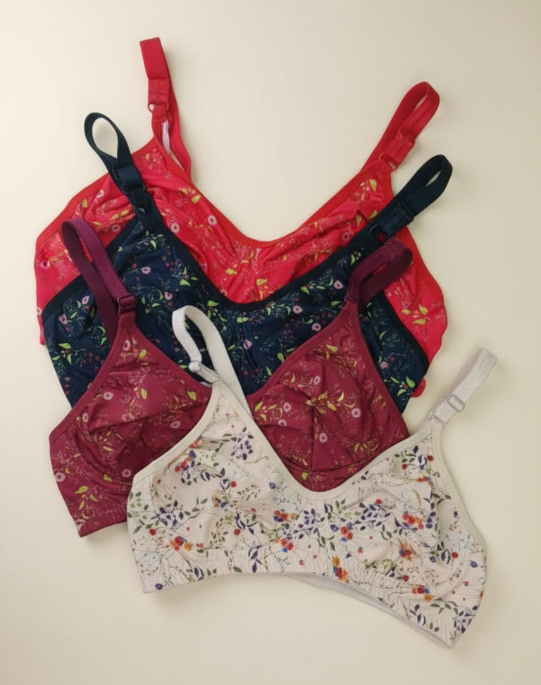 FLORAL PRINTED MALAI BRA