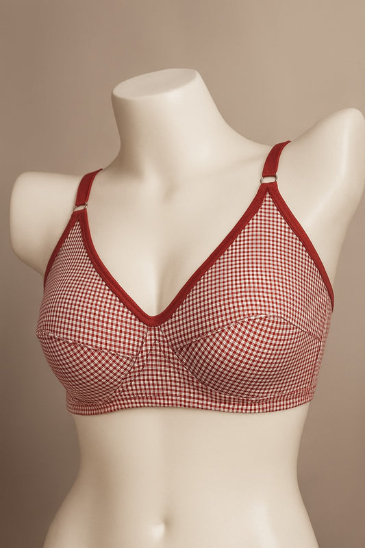 CHECK STYLE BRA