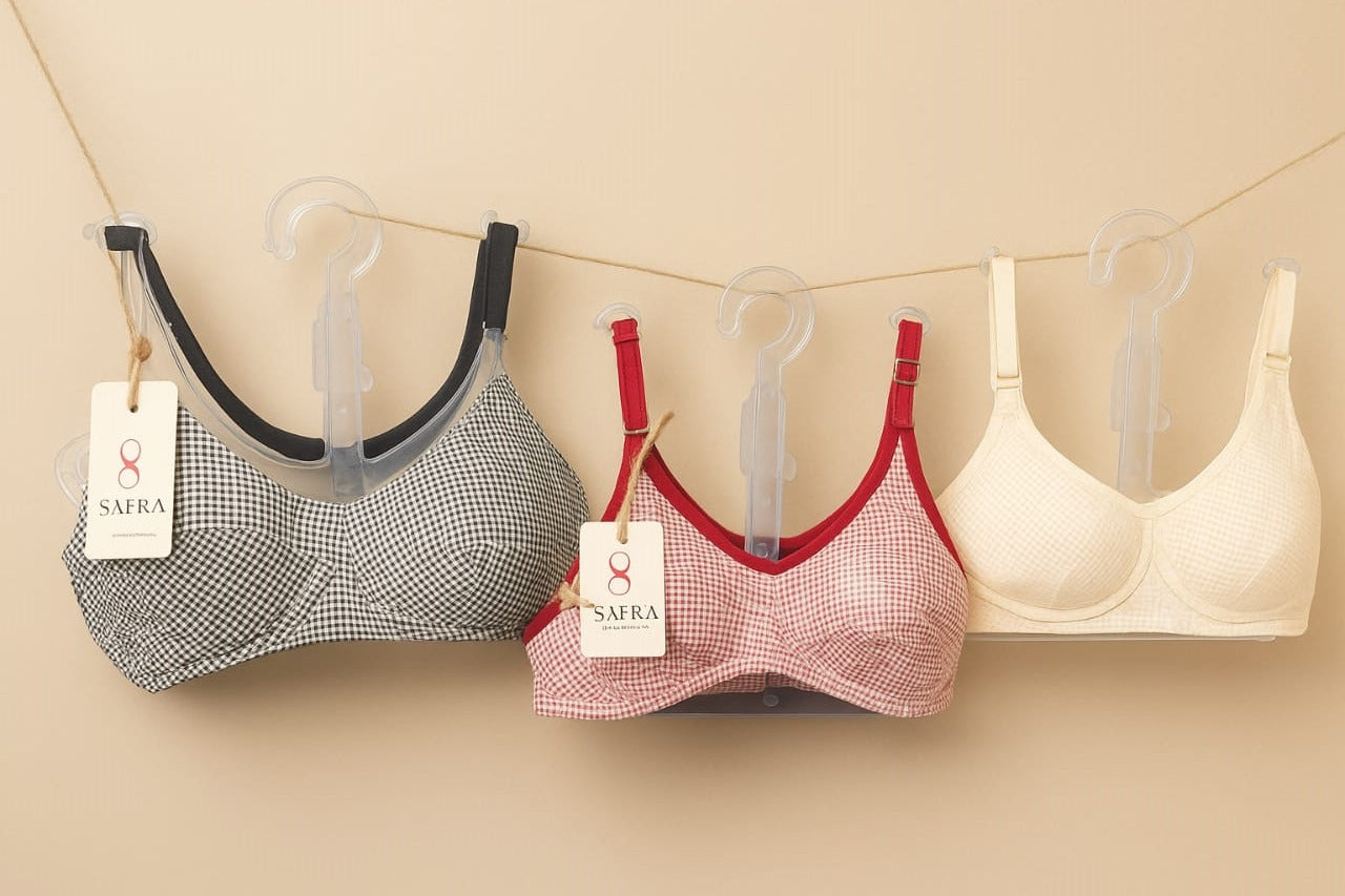 CHECK STYLE BRA