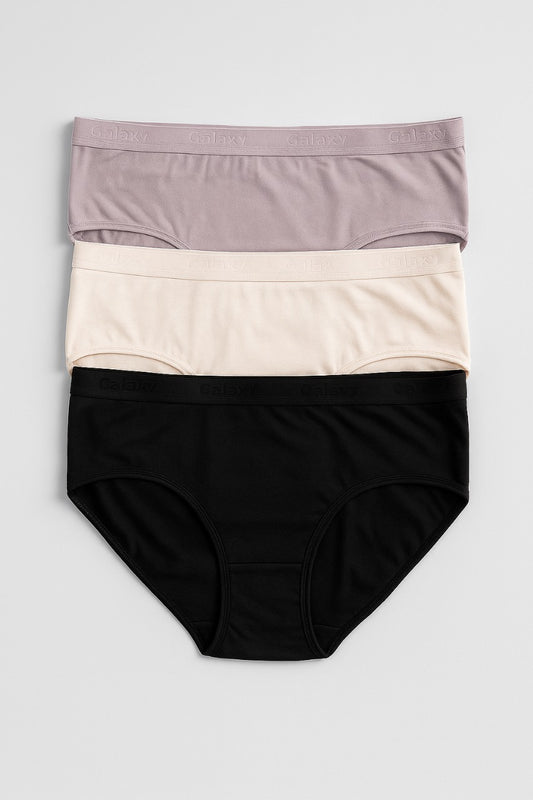 Safra Soft Blended Fabric Panties – Comfortable Everyday Wear