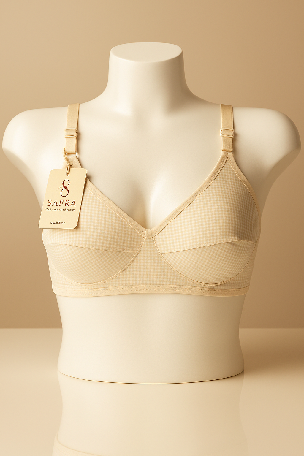 CHECK STYLE BRA