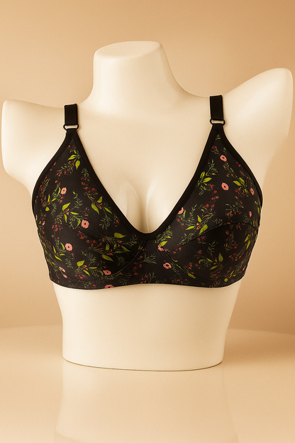 FLORAL PRINTED MALAI BRA
