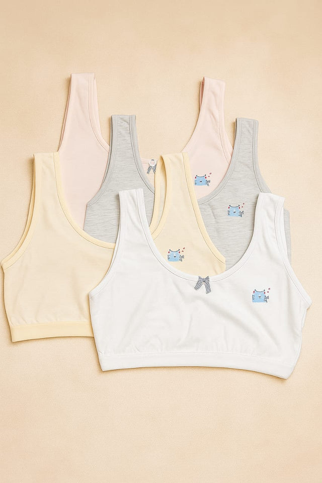 Teenage Biddies with Broad Straps