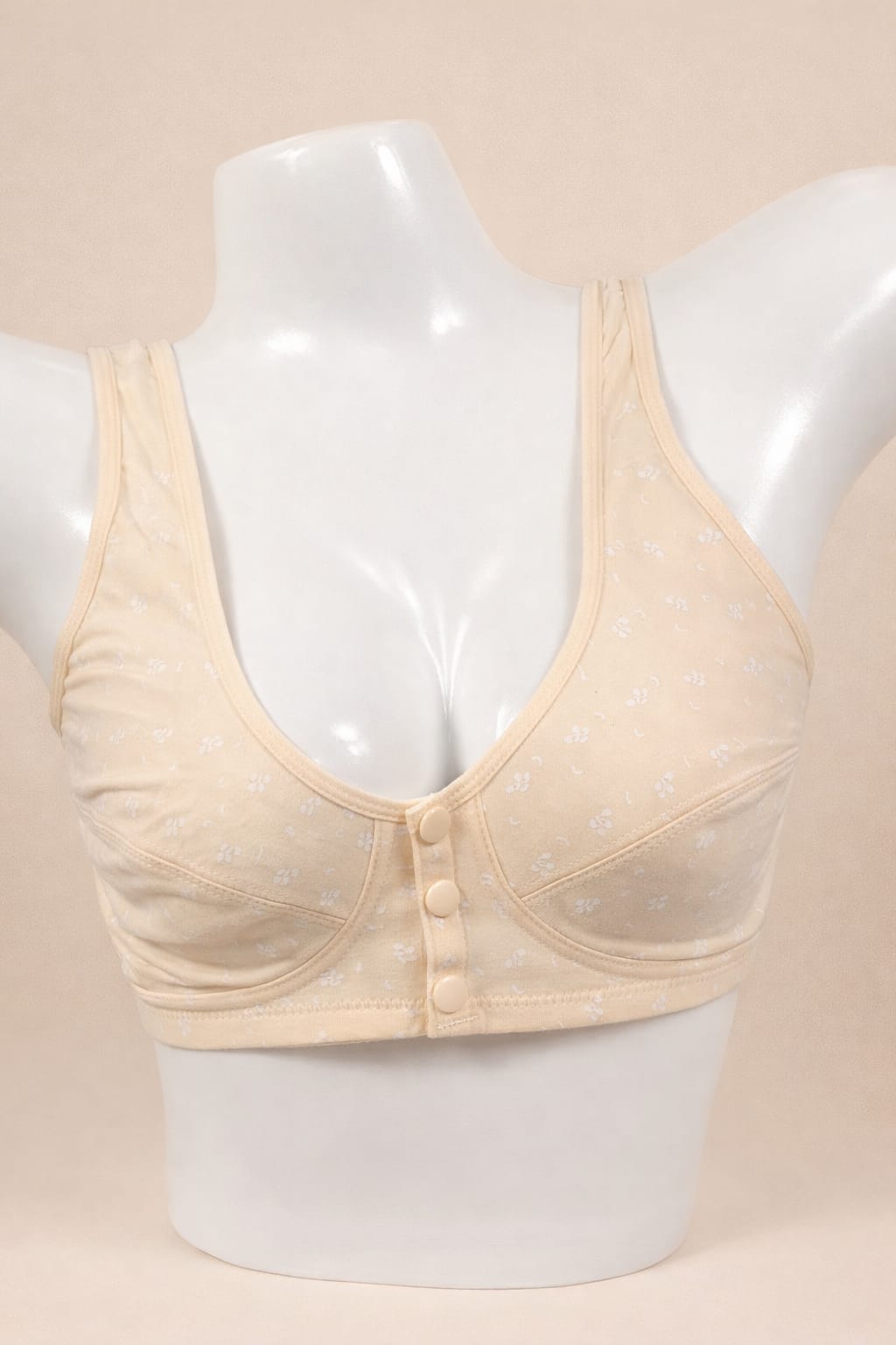 Front Open Comfort Bra | Non-Padded Full Coverage Bra – SAFRA