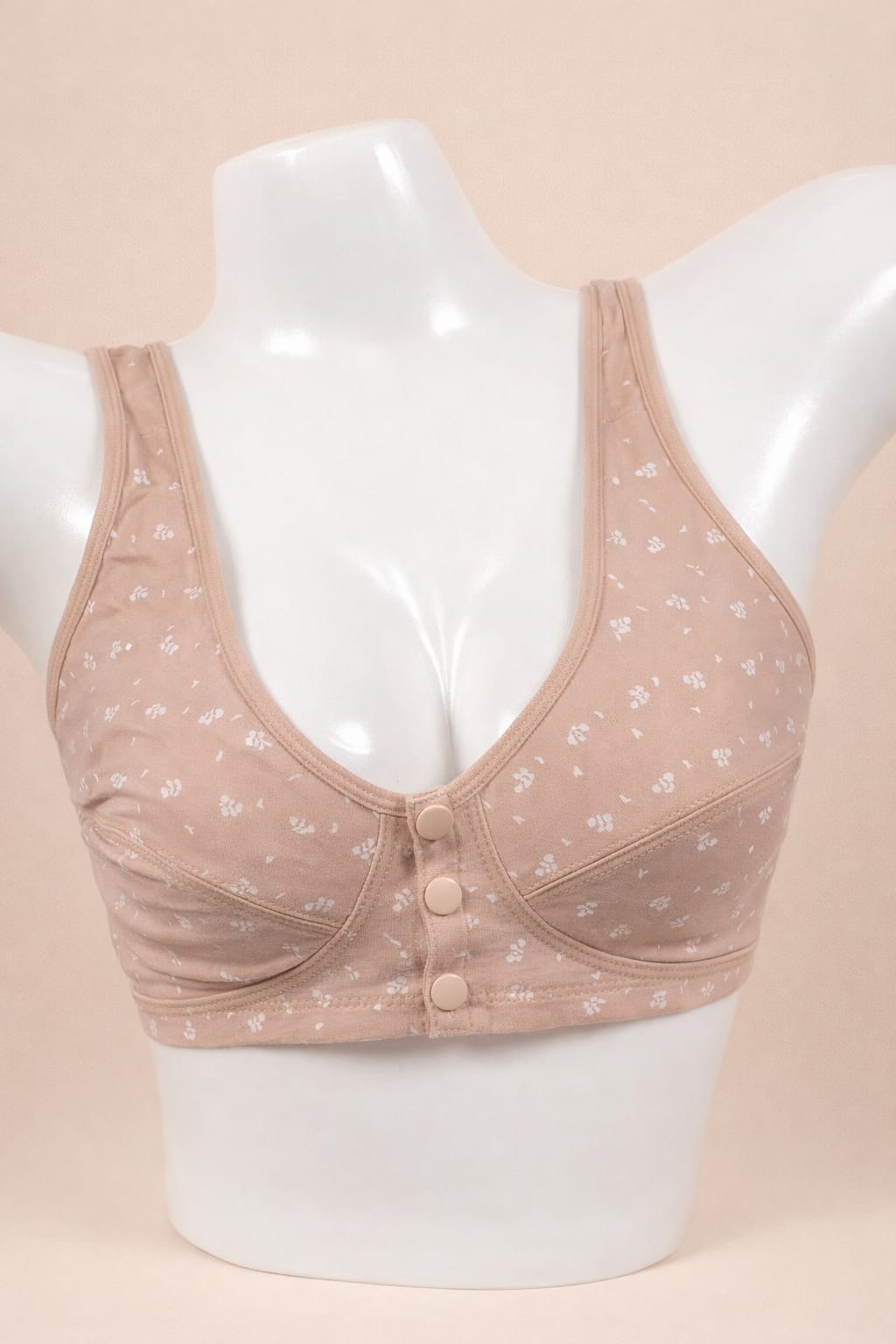 Front Open Comfort Bra | Non-Padded Full Coverage Bra – SAFRA
