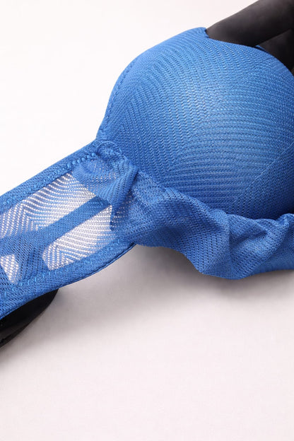 Safra Blossom Frill Push-Up Bra & Panty Set