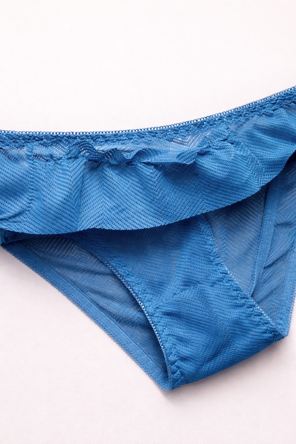 Safra Blossom Frill Push-Up Bra & Panty Set
