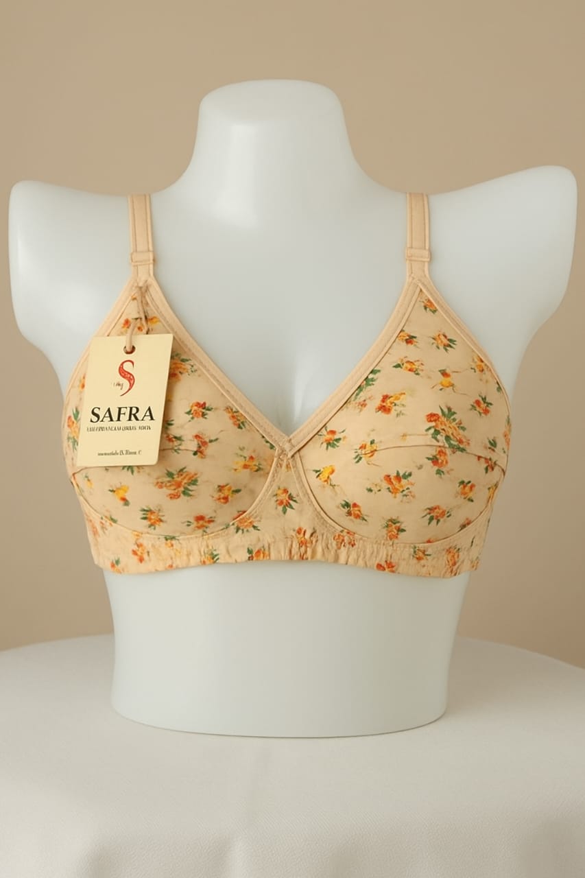 DAILY WEAR FLORAL PRINTED LAWN BRA