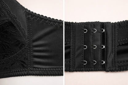 DOREEN Lace Comfort Bra | Non-Padded Full Coverage Bra – SAFRA