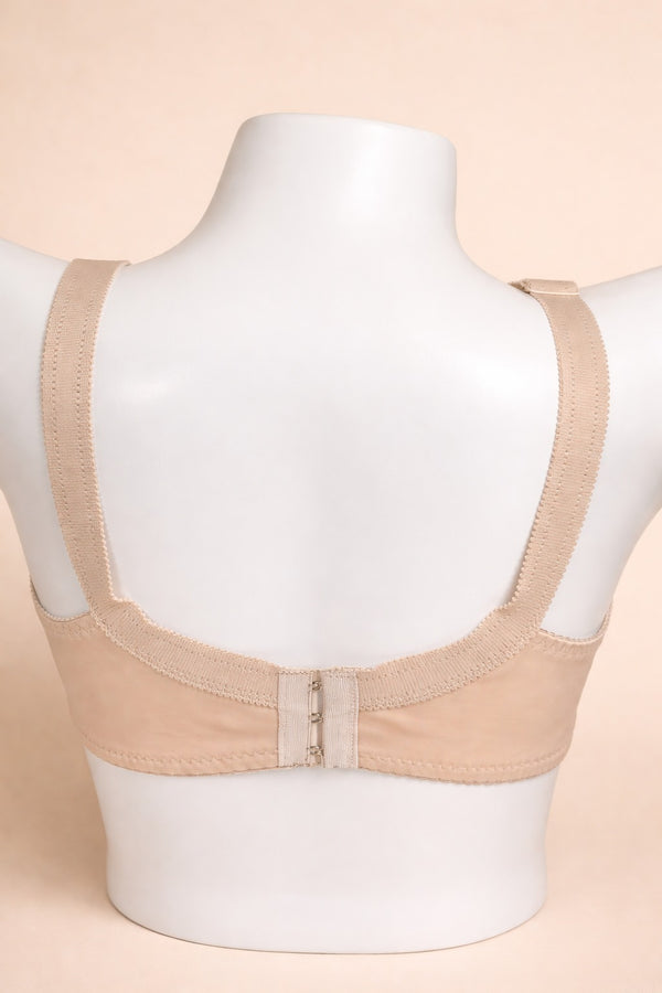 DOREEN Lace Comfort Bra | Non-Padded Full Coverage Bra – SAFRA