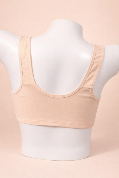 Front Open Comfort Bra | Non-Padded Full Coverage Bra – SAFRA