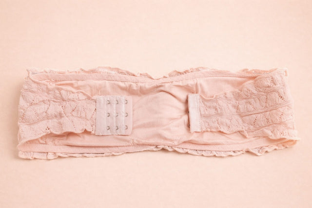 Women’s Tube Bra with Seamless Lace Finish – Comfortable Strapless Bra