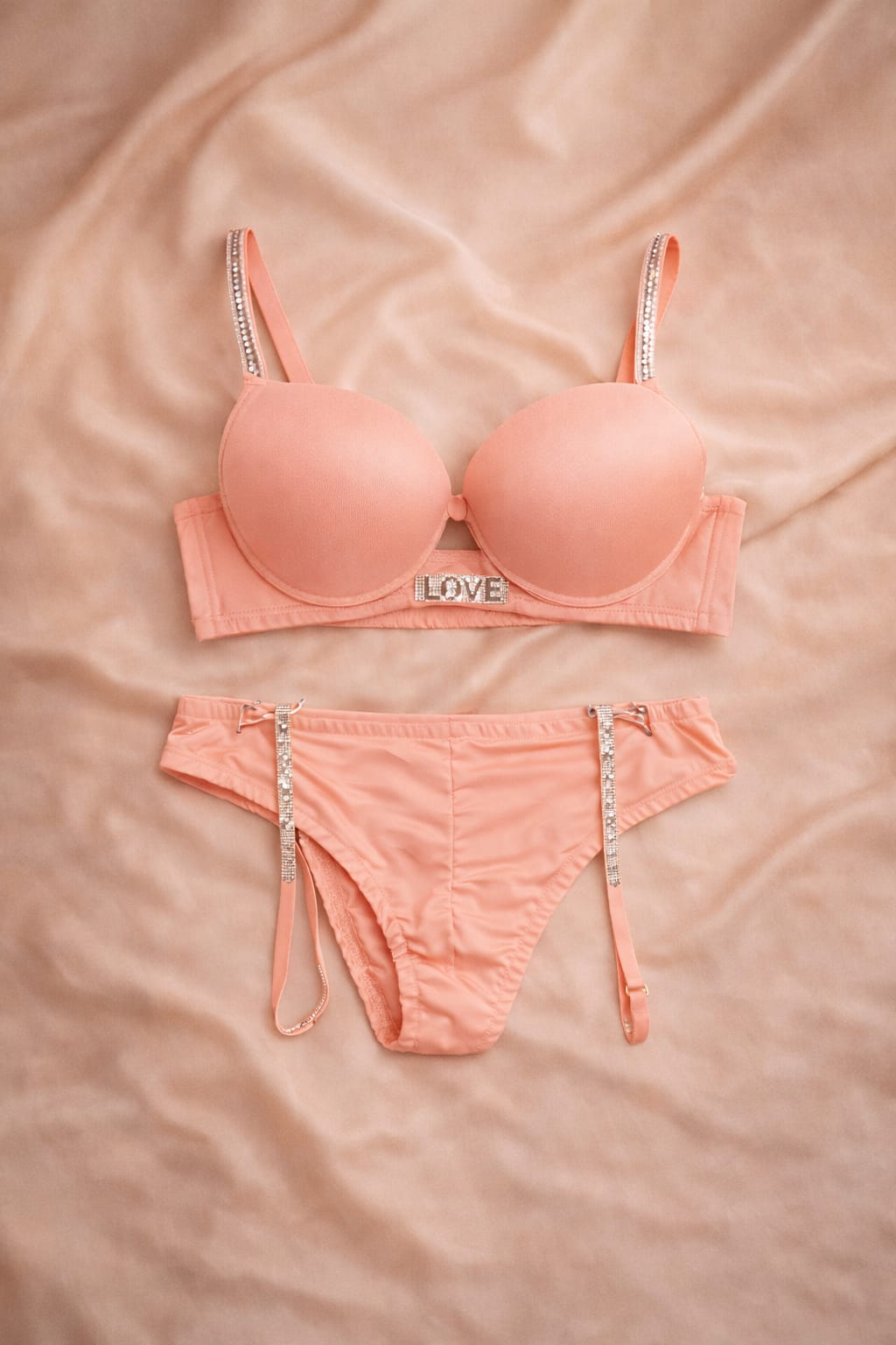 Premium Bridal Lingerie Set for Women – Double Padded Seamless Bra & Panty