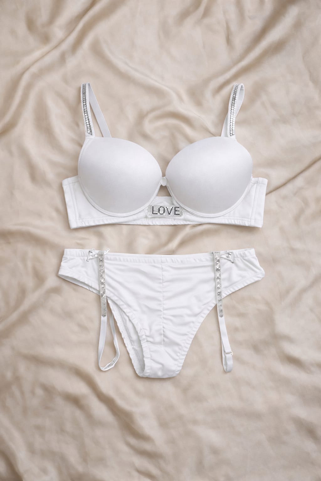 Premium Bridal Lingerie Set for Women – Double Padded Seamless Bra & Panty