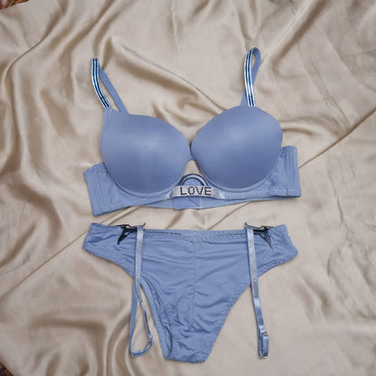 Premium Bridal Lingerie Set for Women – Double Padded Seamless Bra & Panty