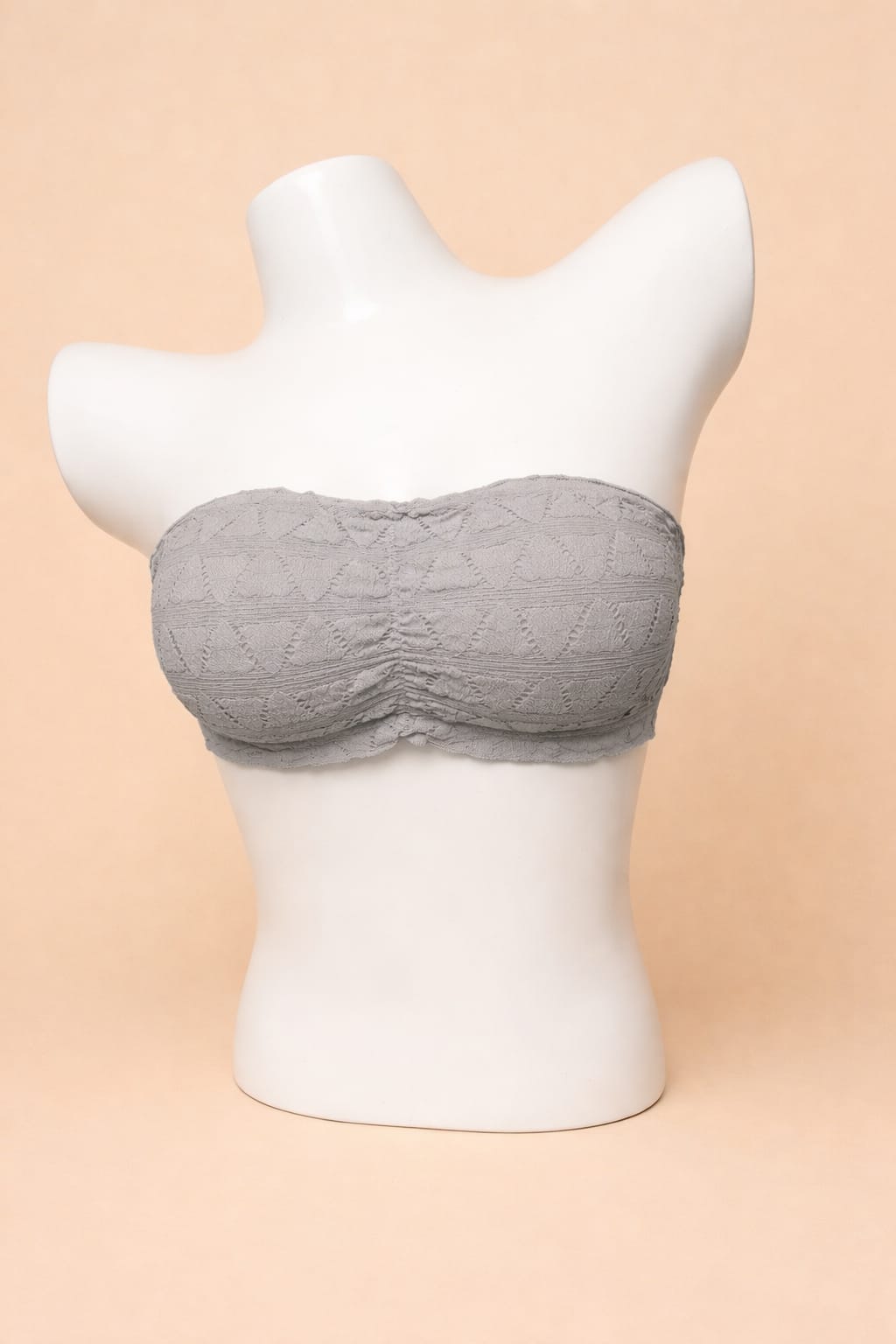 Women’s Tube Bra with Seamless Lace Finish – Comfortable Strapless Bra