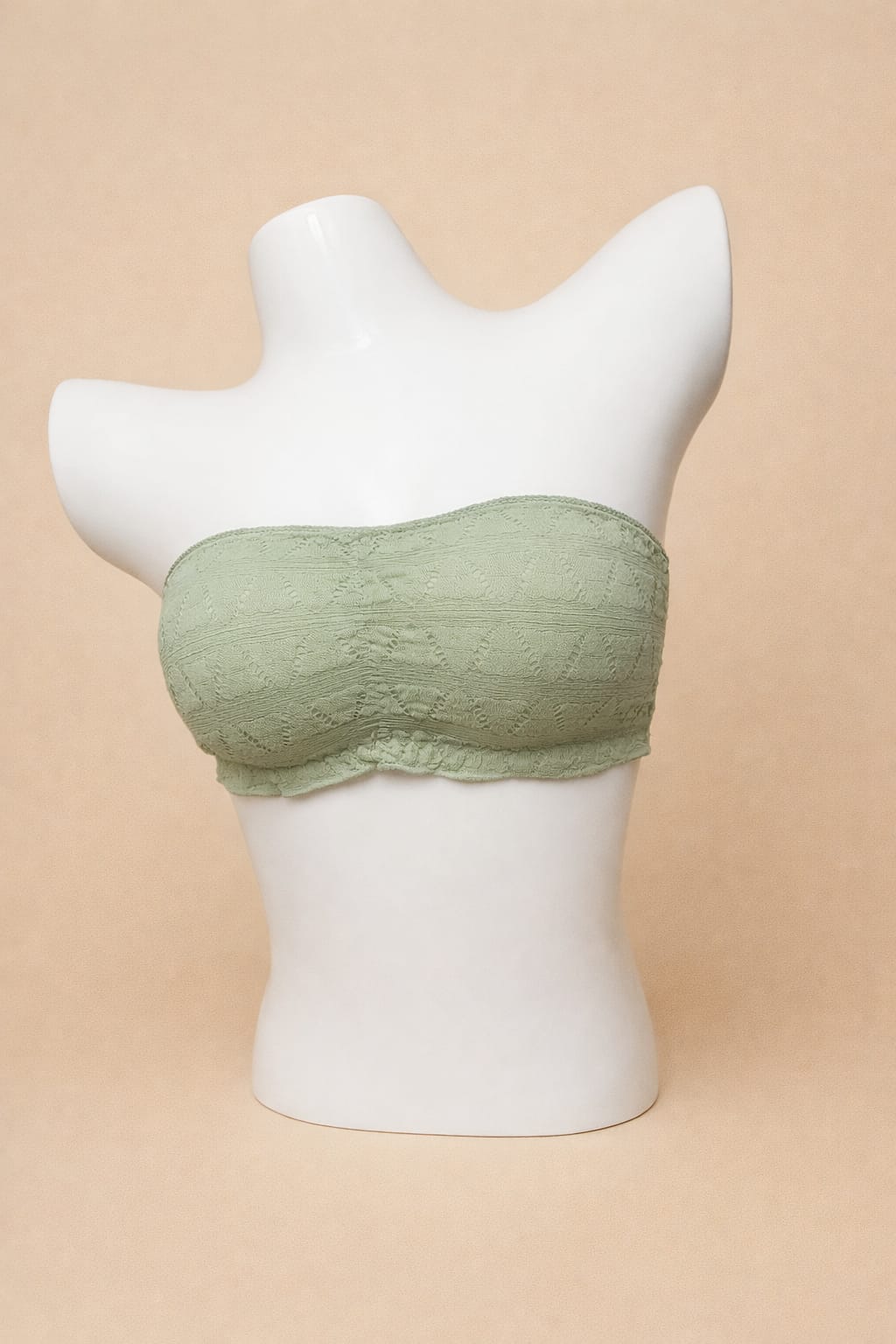 Women’s Tube Bra with Seamless Lace Finish – Comfortable Strapless Bra