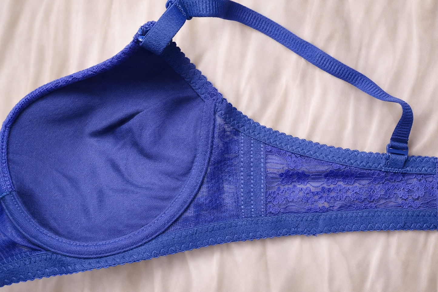 Safra Royal Lace Bra & Brief Set